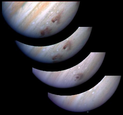 Dopad komety Shoemaker Levy 9 na Jupitera