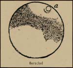 Kresba Marsu, Herschel, 1781
