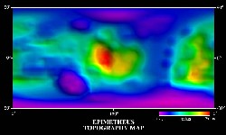 Topografická mapa Epimethea